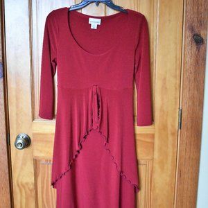 Womens Motherhood Maternity 3/4 Sleeve Dress S